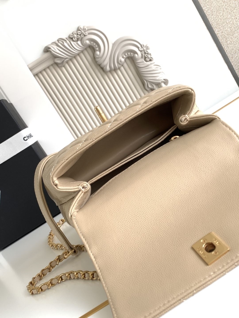 Ch**el top handle bags